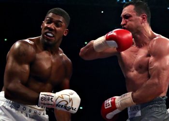 Ентоні Джошуа та Володимир Кличко.