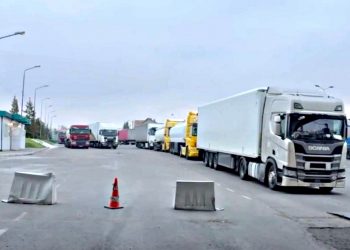 Блокада КПП.