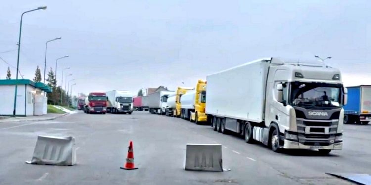 Блокада КПП.