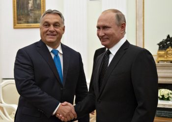 Віктор Орбан та Володимир Путін.