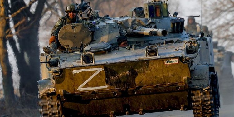 Наступ окупантів.