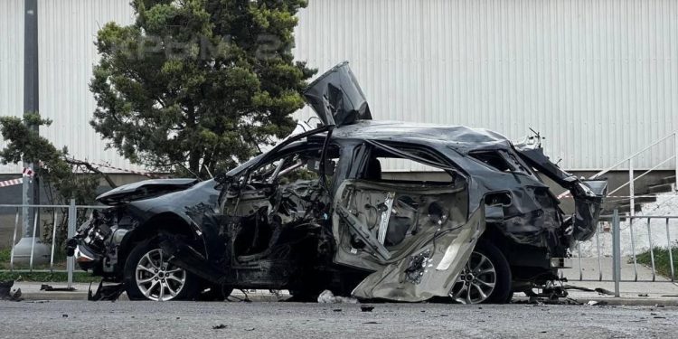 Підрив авто капітана ЧФ РФ у Севастополі