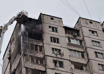 Удар по Києву.