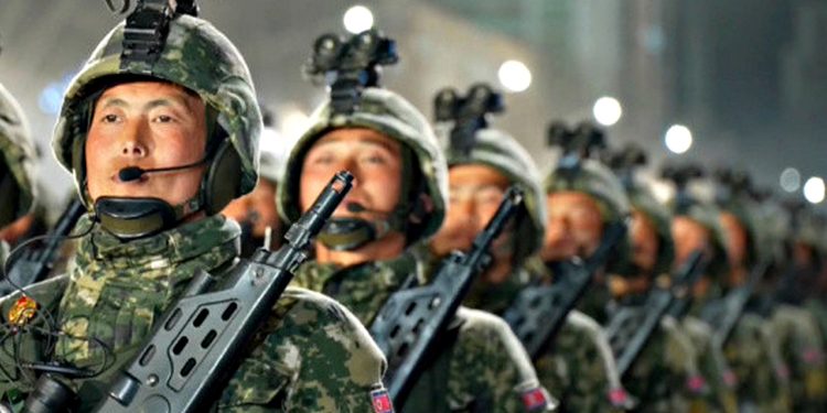 Північнокорейські солдати.