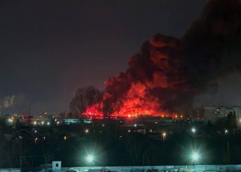 Пожежа у Новосибірську