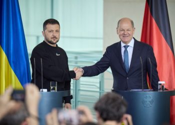 Володимир Зеленський та Олаф Шольц