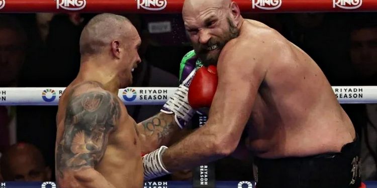 Бій Олександра Усика та Тайсона Ф'юрі.