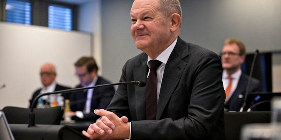 Олаф Шольц.