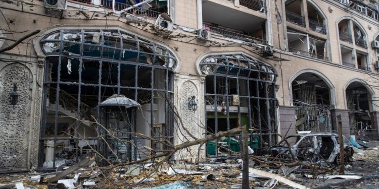 Ракетний удар по Києву