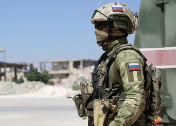 Російський військовий у Сирії