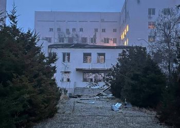 Удар по Херсону.