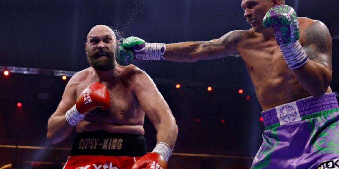 Бій Олександра Усика та Тайсона Ф'юрі.