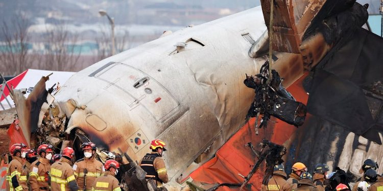Місце авіакатастрофи.