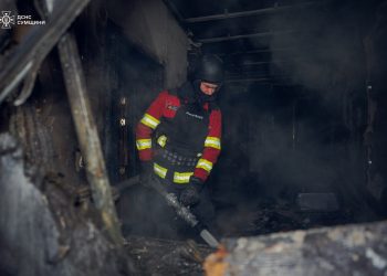 Удар БПЛА по Сумах