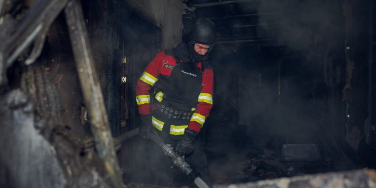 Удар БПЛА по Сумах