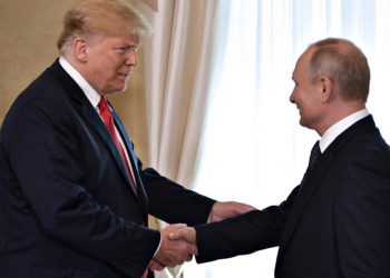 Зустріч Дональда Трампа та Володимира Путіна.