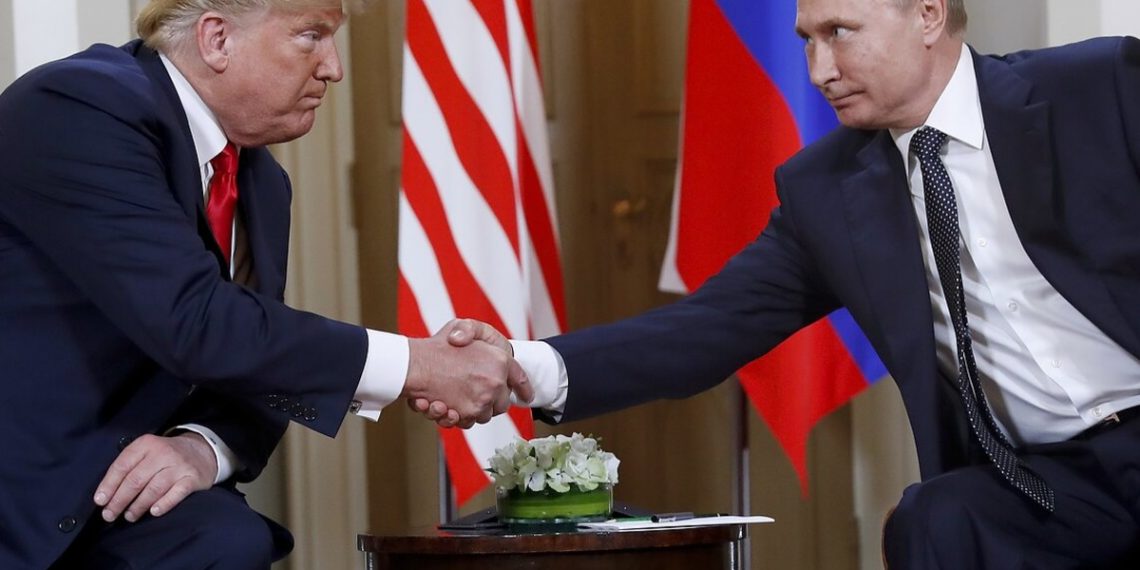Дональд Трамп та Володимир Путін