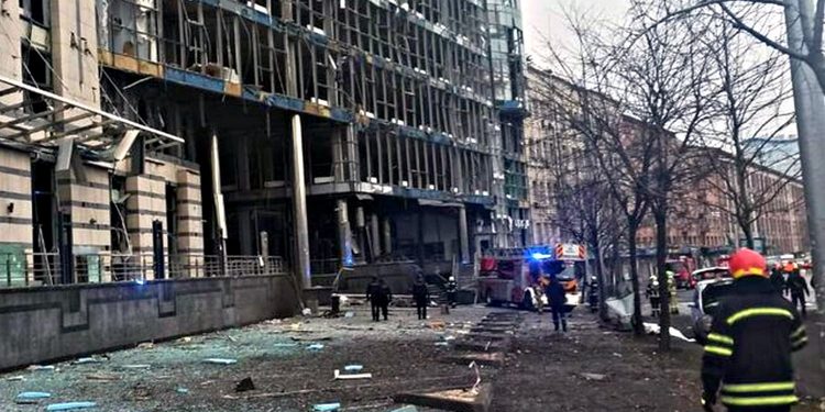 Обстріл Києва.