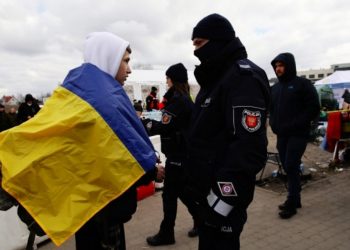 Біженці в Польщі.