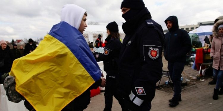 Біженці в Польщі.