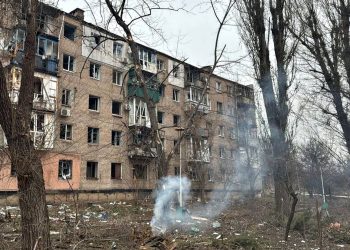 Наслідки удару по Кривому Рогу.