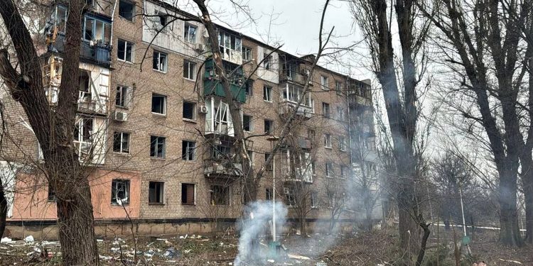 Наслідки удару по Кривому Рогу.