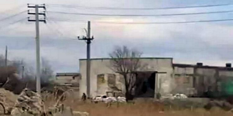 База окупантів у Криму.