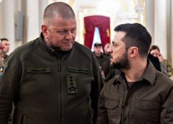 Валерій Залужний та Володимир Зеленський.