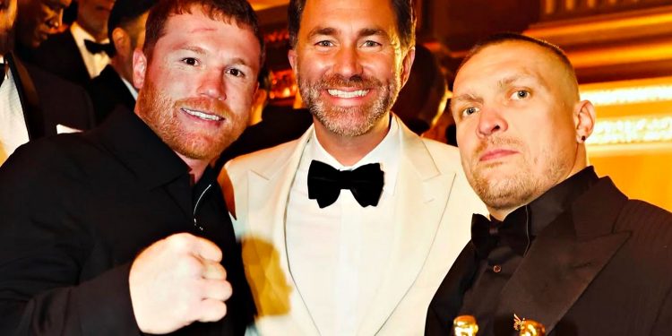 Едді Хірн та Олександр Усик.