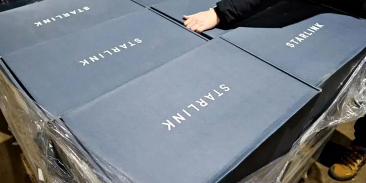 Термінали Starlink.