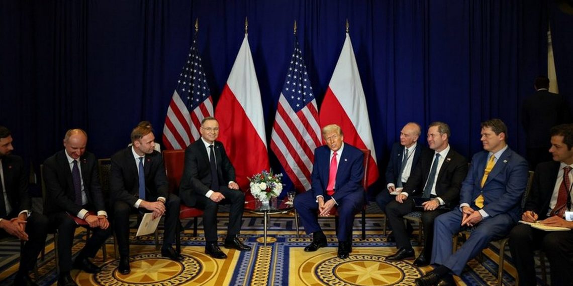 Зустріч Анджея Дуди та Дональда Трампа.