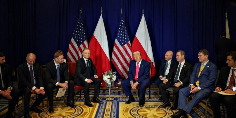 Зустріч Анджея Дуди та Дональда Трампа.