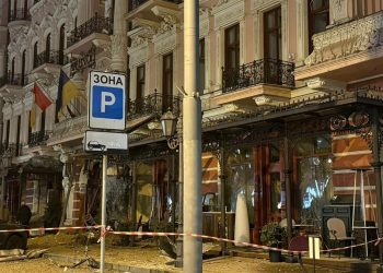 Удар по готелю в Одесі.
