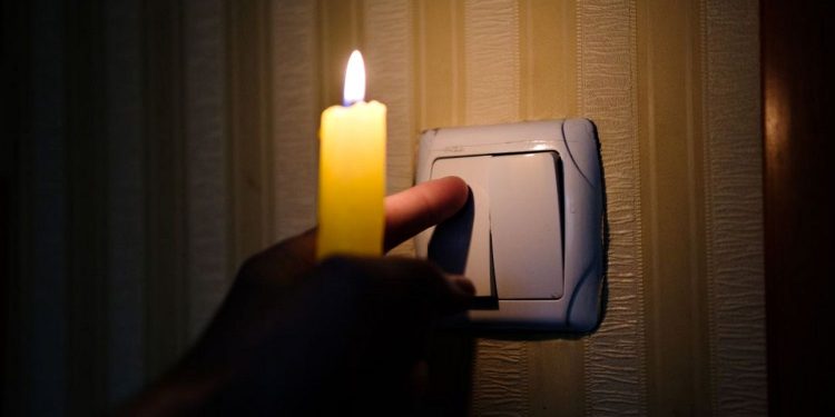 Відключення світла.