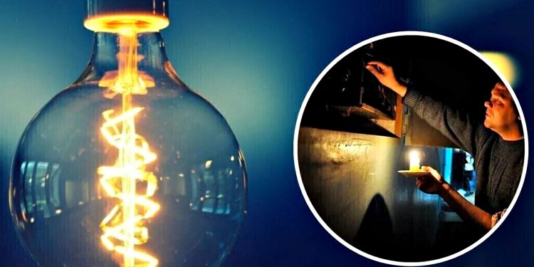 Відключення світла.