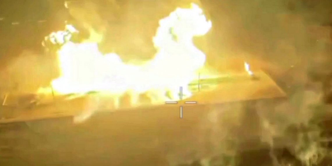 Вибух на станції «Суджа».