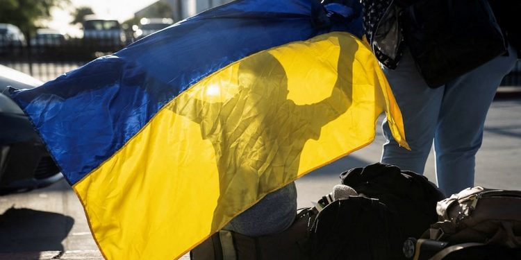 Українські біженці.
