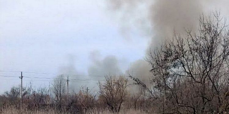 Наслідки удару.