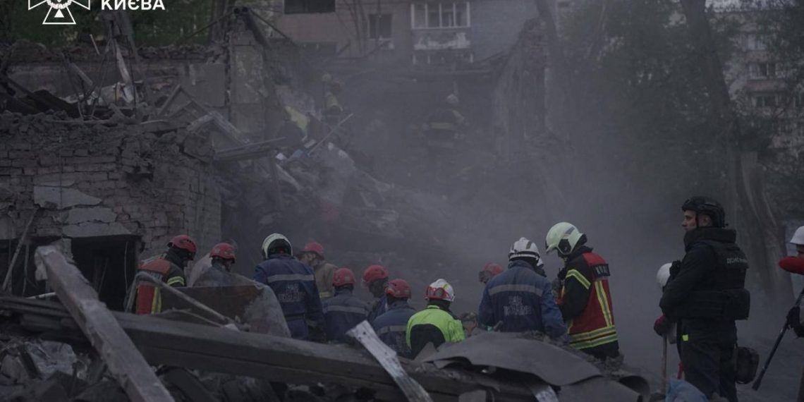Удар по Києву