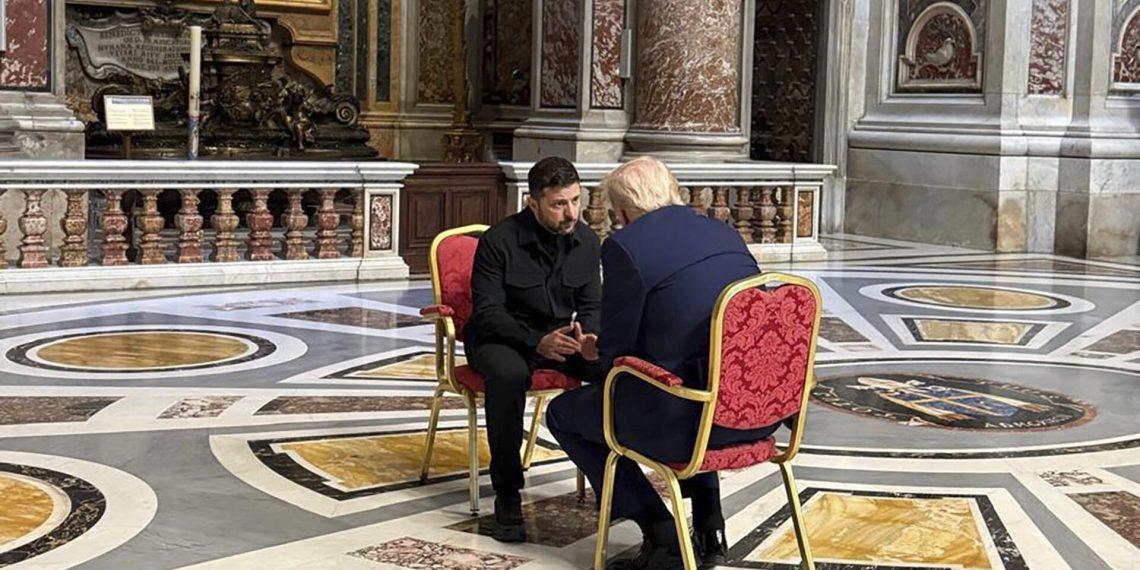 Володимир Зеленський і Дональд Трамп