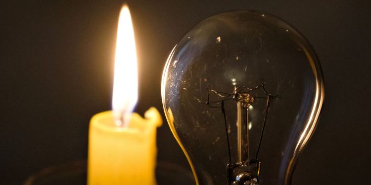 Відключення світла.