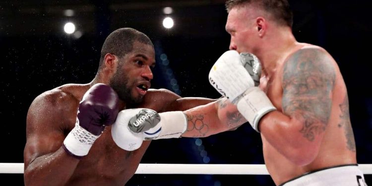 Даніель Дюбуа та Олександр Усик.