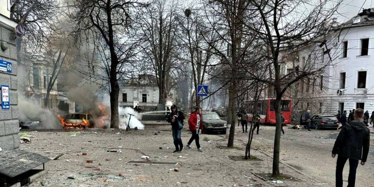 Удар по Сумах.