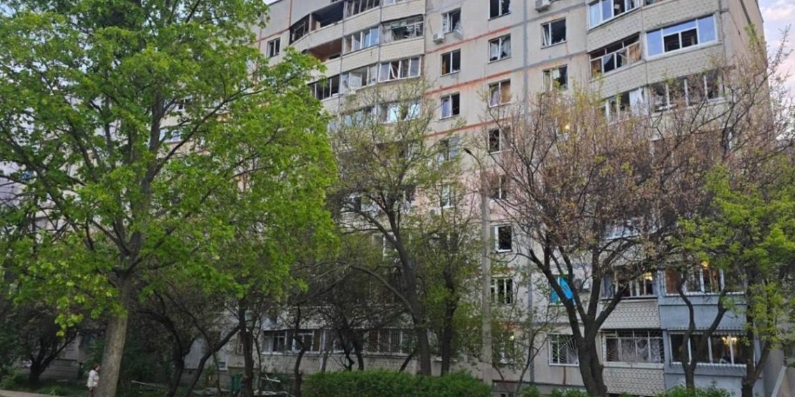 Удар по Харкову