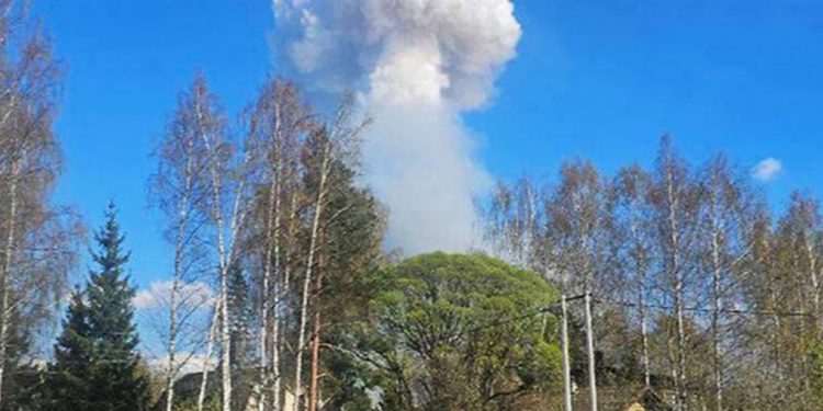 Вибухи на 51-му арсеналі ГРАУ РФ