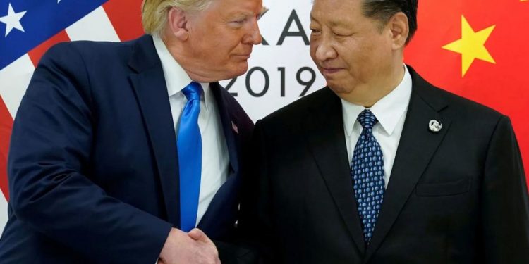 Дональд Трамп і Сі Цзиньпін