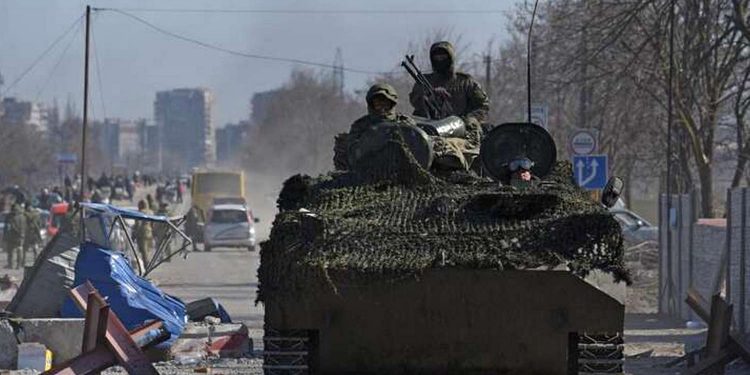 Наступ окупантів.