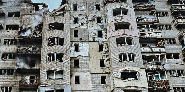 Наслідки обстрілу.