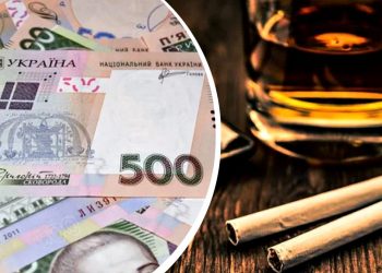 Ціни на алкоголь і сигарети.