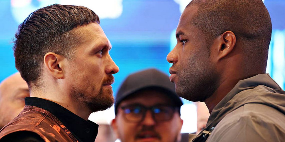 Олександр Усик та Даніель Дюбуа.